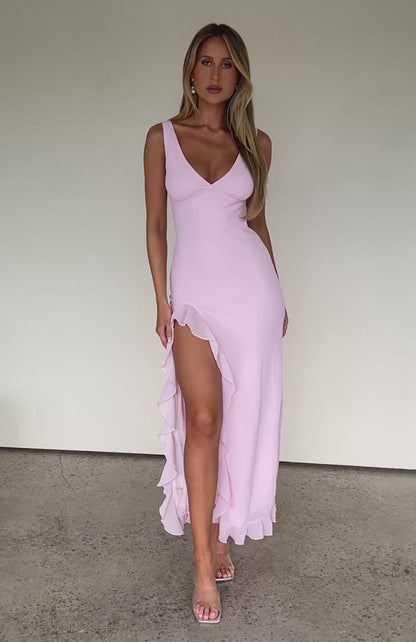 Robe Lina - Rose Pastel